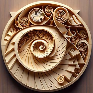 3D model golden ratio (STL)